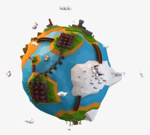 Low Poly Earth - Earth Low Poly