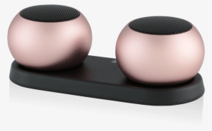 Rose Gold Heavy Metal Stereo Set - Wireless Speaker