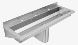 Sanx180 Wall Mounted Wash Trough With Tap Ledge - Franke Sissons Saturn Washtrough 1800mm