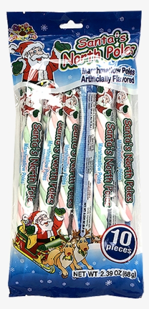 Santa's North Poles Marshmallow Poles - Candy Cane