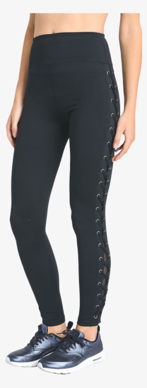 Lace Up Leggings - Engineered Garments Fatigue Pant Black