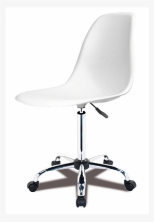 Silla De Escritorio Y Oficina Elevable Con Base Cromada - Sillas De Escritorios Png