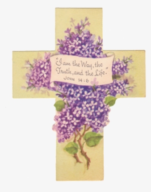 Vintage, El Glamour De Antaño - Vintages Ostern-kreuz Grußkarte