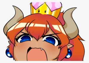 Redhead Bowsette*angry - Bowsette Meme