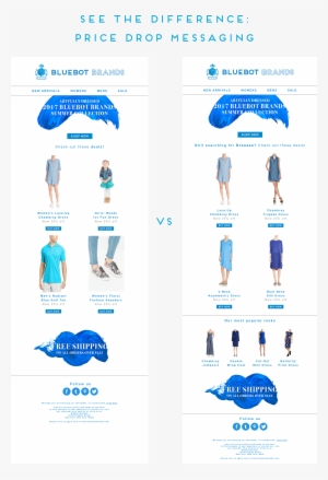 Bluebot Brands Price Drop Side By Side