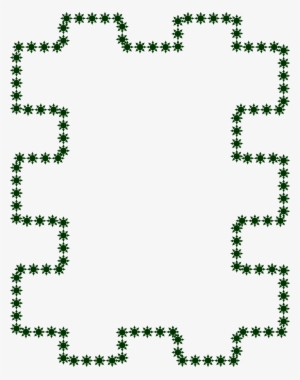 Mistletoe Border Clipart - Illustration