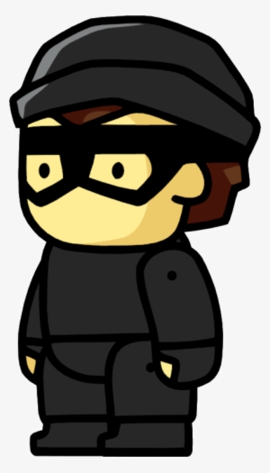 Cat Burglar - Thief Scribblenauts Png