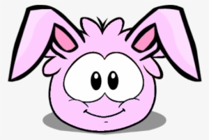 Easter Bunny Puffle - Bunny Ears Clip Art