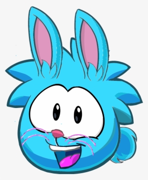 Blue Bunny Puffle1 - Portable Network Graphics