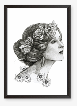 Hand Drawn Lady - Drawing