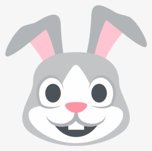 File - Emojione 1f430 - Svg - Rabbit Sticker
