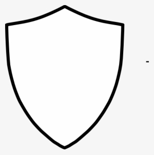 Shield Template Clip Art - Shield Icon Png White