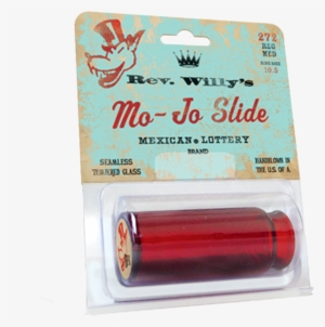 Dunlop Rev Willy's Mojo Glass Slide - Jim Dunlop Rev Willy's Mexican Lottery Brand Mo-jo