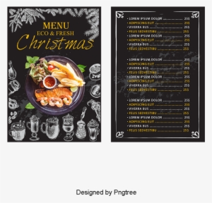 Snack Bar Menu Vector, Black, Food, Restaurant Png - Restaurant