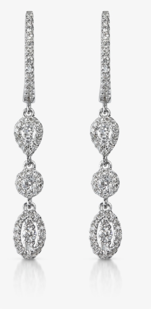 Earrings Elegant Multi Shape Silhouette Diamond Earrings - Earring
