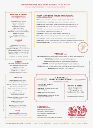 Restaurant Menu Design Use Boxes - Restaurant