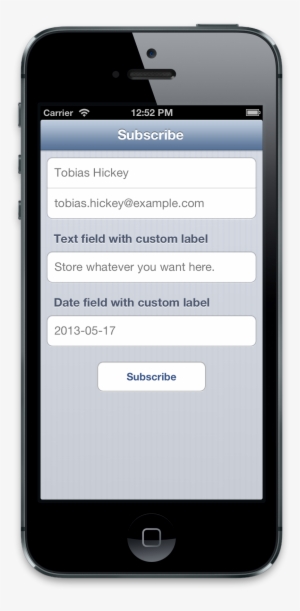 Add A Subscription Form To Your Mobile App - Suicide Prevention App