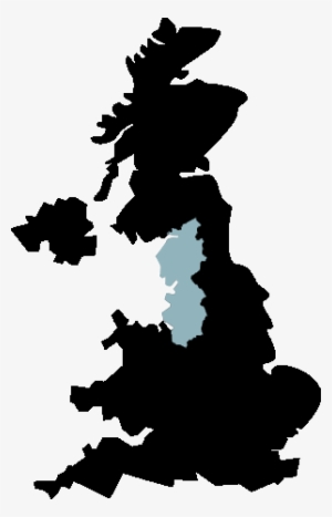 Da Techs Diamond Cut Alloy Refurbishment Coverage - United Kingdom Map Silhouette