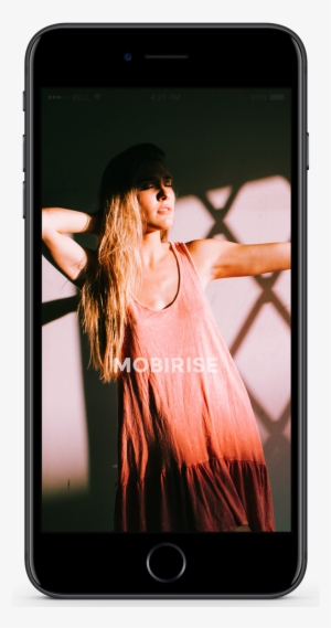 Mobile App Showcase - Impression Sur Toile Carré - 30x30 Cm - Classique