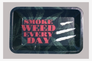 Smoke Weed Tray Mini 7'' - Tobacco