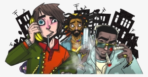 Featured Games - Transparent Pic Smoking Weed