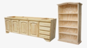 En Muebles De Pino - Bajo Mesada De Pino De 1.80