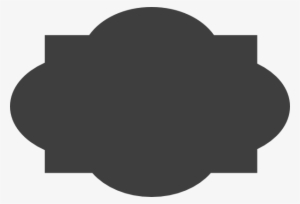 Gray Label Md - Clip Art