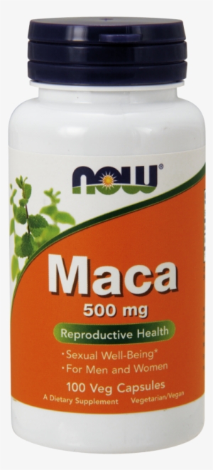 Maca 500 Mg Veg Capsules - Now Vitamin C 500