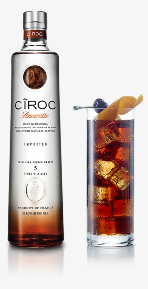 Black & Gold With Ciroc Amaretto - Amaretto Ciroc