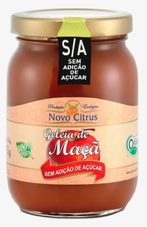 Geleia De Maça Sem Adição De Açúcar - Geleia Sem Adiçao De Açúcar