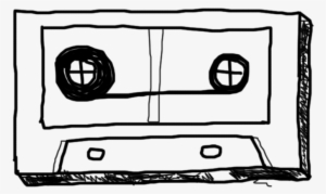 Cassette, Doodle, Scrawl, Paint, Drawing, Band - Grabacion Dibujo