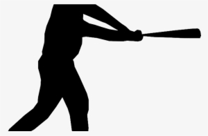 Baseball Bat Hit Free Vector Graphic On Pixabay - Clip Art Baseball Player