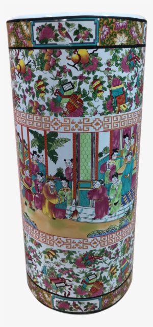 Y - Oriental Furniture Flower Decorative Bowl