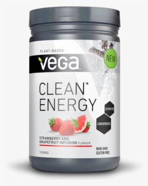 Vega® Clean* Energy Packshot - Vega Clean Energy Strawberry & Grapefruit 428g