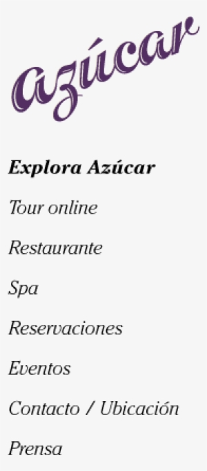 Su Forma Irregular Y Blancura Contrastantes Con Los - Azucar Hotel Logo