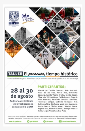 Taller El Presente, Tiempo Histórico - Flyer