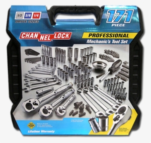 Channellock Mechanic 171 Piece Tool Set - Channellock 39053 Mechanics Tool Set 171-piece