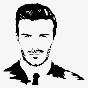 Simulate The Colour Of The Backing - David Beckham Wall Sticker