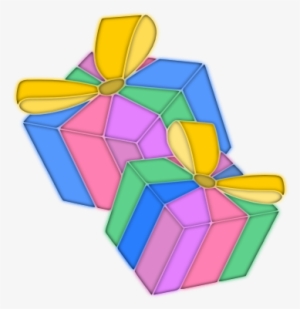 Caixa De Presente - Caixa De Presente Desenho Png