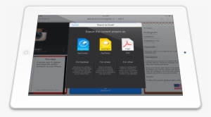 Backup, Png, Jpeg, Pdf - Export