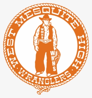 West Mesquite High School Logo Of A Wrangler - West Mesquite High School