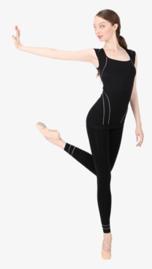 Seamless Posture Racer Back Tank Top And Professional - Dance