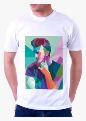 David Beckham Pop Art T-shirt - Love Islam T Shirt