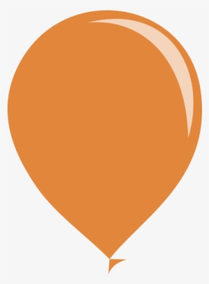 Balões Personalizados Curitiba - Balao Laranja Png