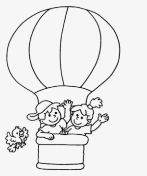 Desenhos Com Baloes De Fala 1 - Disegni Da Colorare Mongolfiere