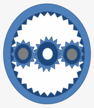 Como Crear Un Engranaje Dentro Un Engranaje Con Dientes - Compass Clipart
