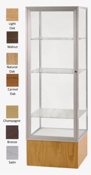 Keepsake Exhibit Tower Cases - 72"h Tower Locking Display Case