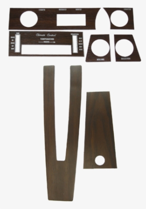Woodgrain Dash Kit 1970-72 Buick W A/c - 1971 Buick Skylark Woodgrain Dash Kit