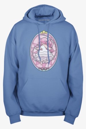 Rose Quartz Stained Glass Window Pullover Hoodie - My Little Pony Friends Are Always There