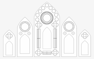 Stained Glass Window Template 178655 - Blank Stained Glass Window Template